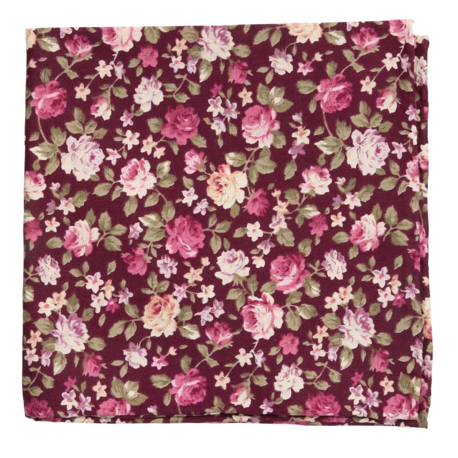 Moody Florals Pkt Sq
