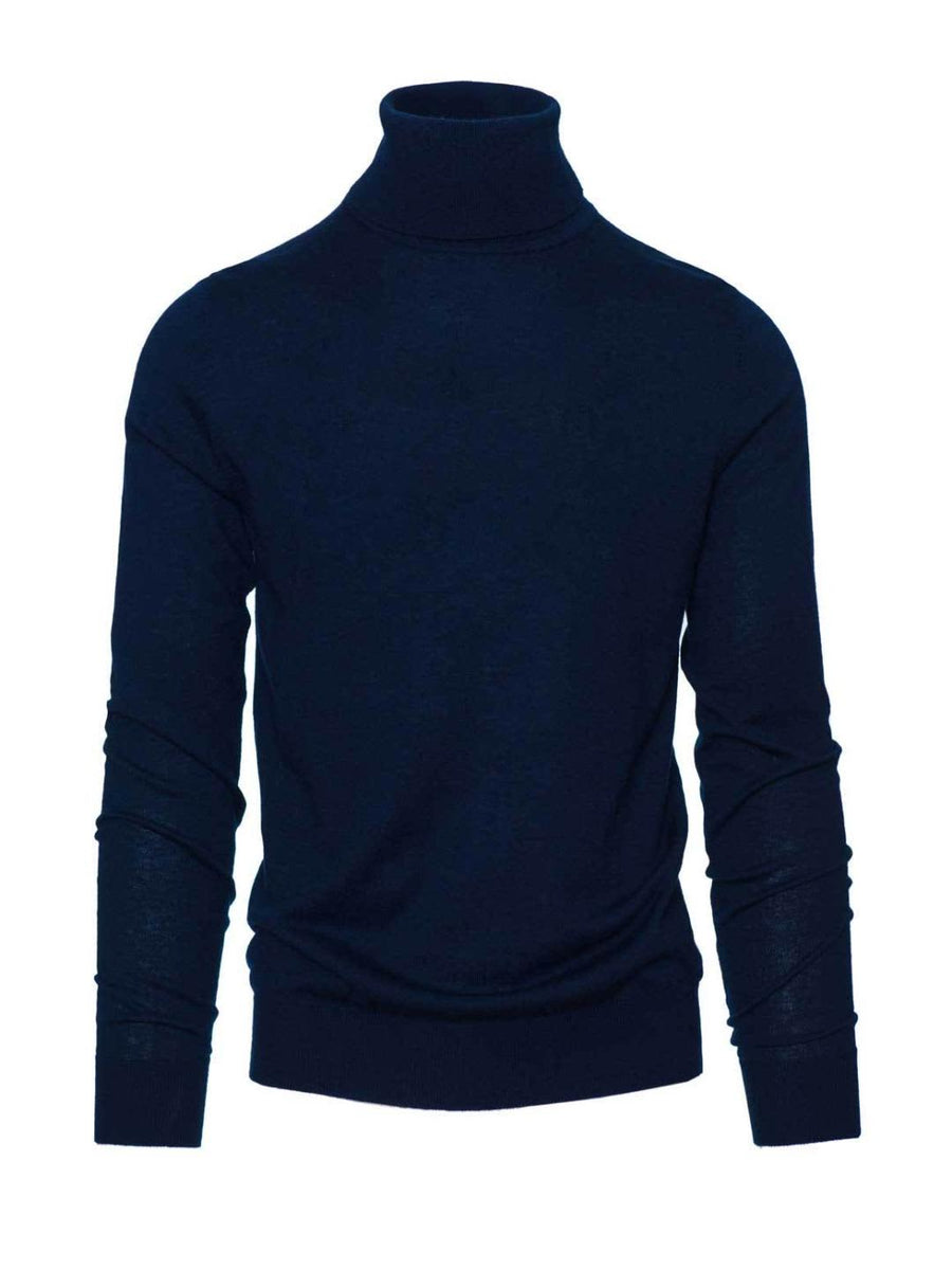 Navy Turtleneck