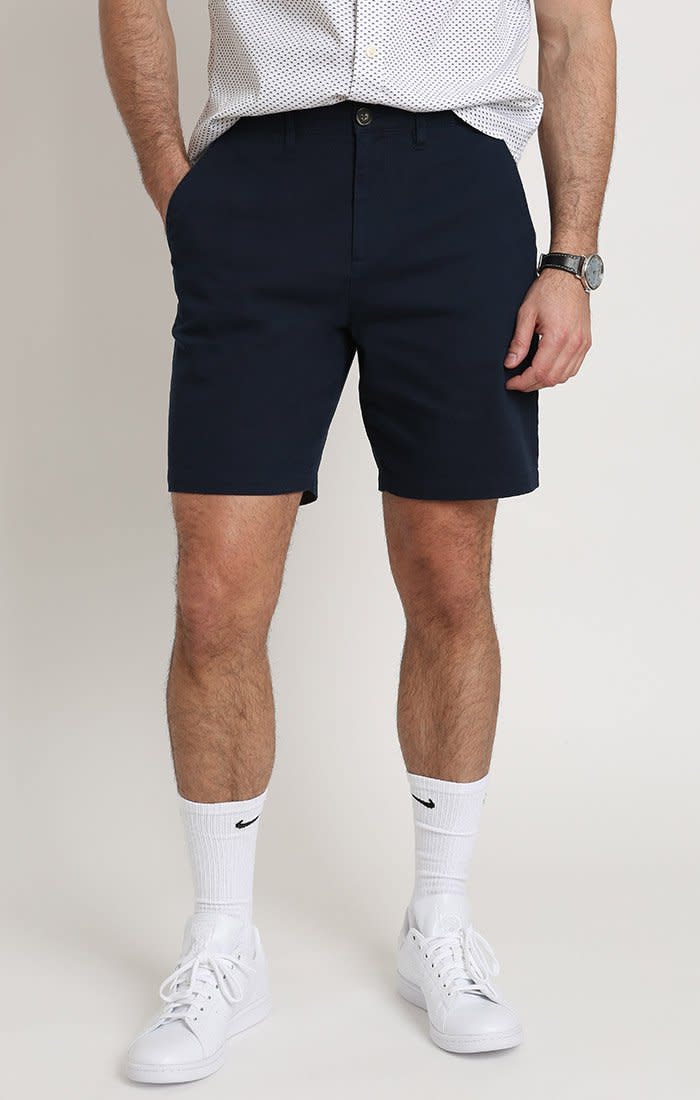 Blue Chino Short