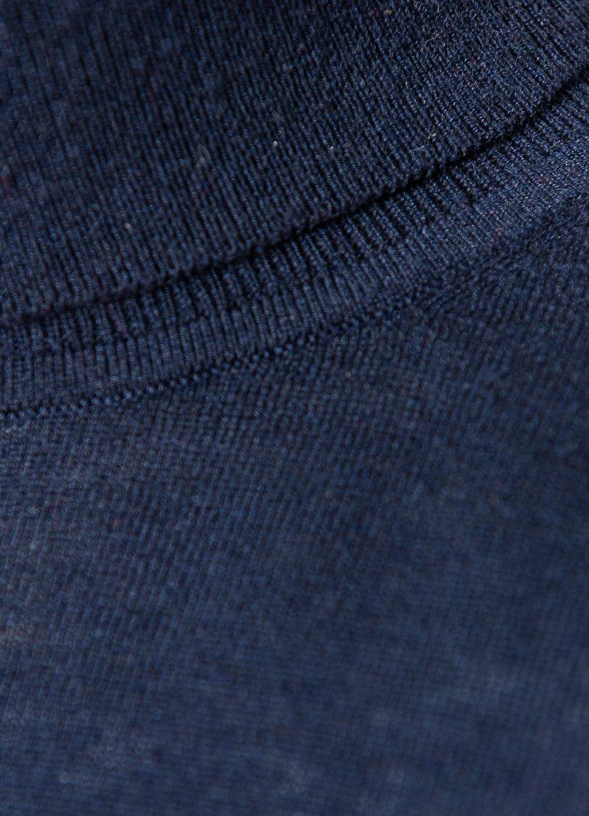 Navy Turtleneck