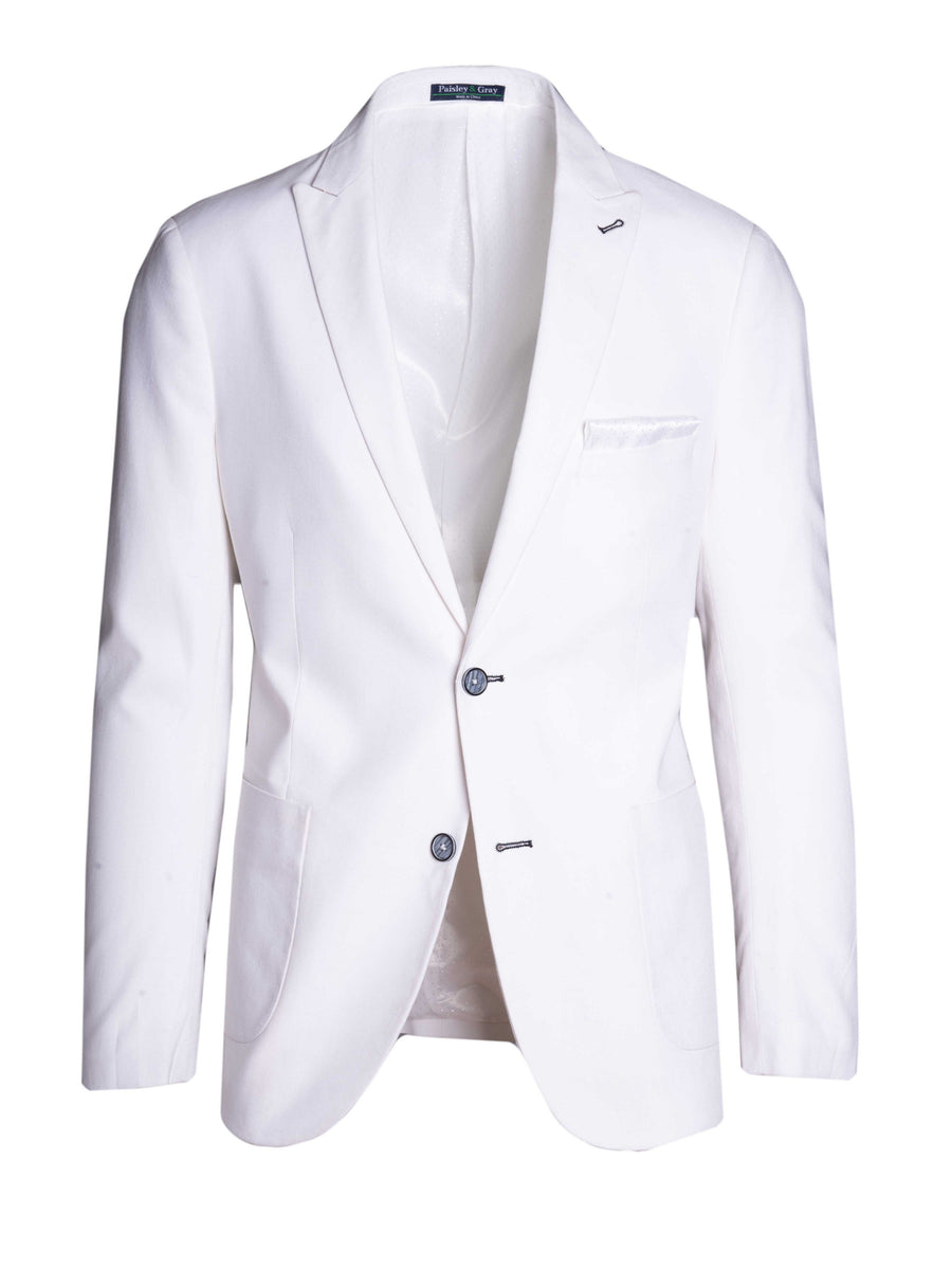 White Linen Jacket