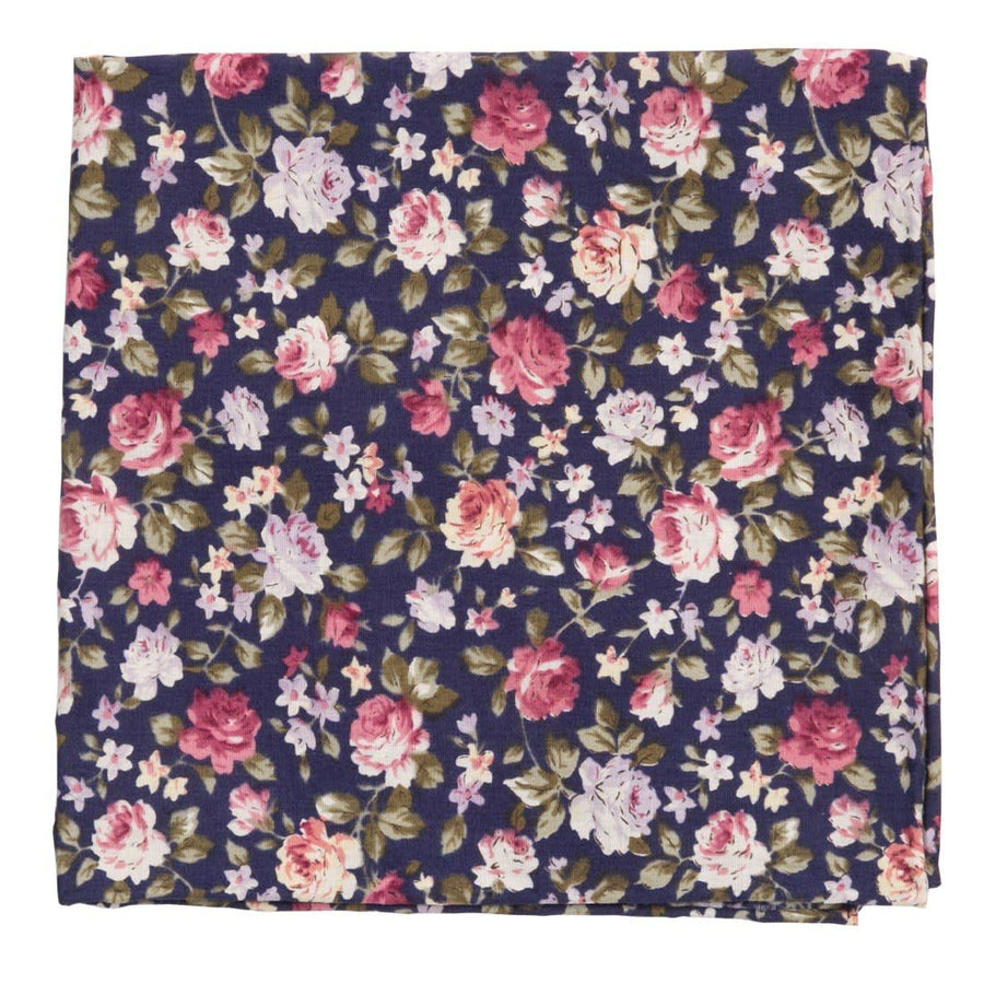Moody Florals Pkt Sq
