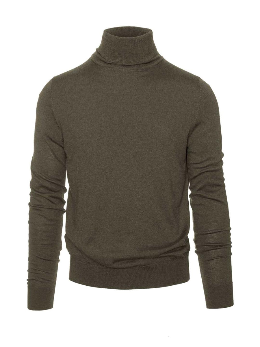 Olive Turtleneck