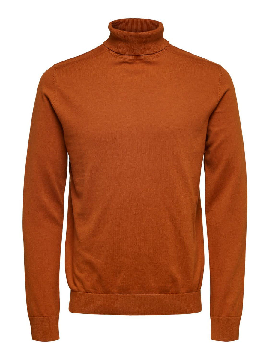 Turtleneck - Rust Brown